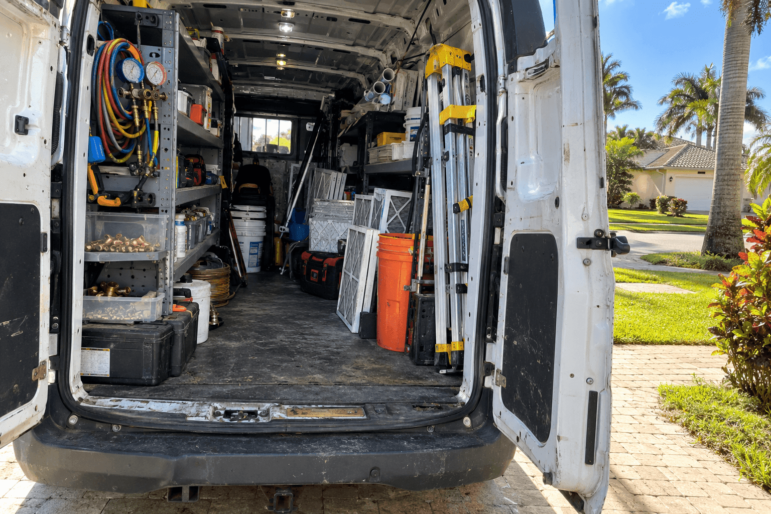 SR Air Cooling field service